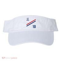 Croatia Soccer Fan Gear Jersey Number 10 Flag Visor thumb 0