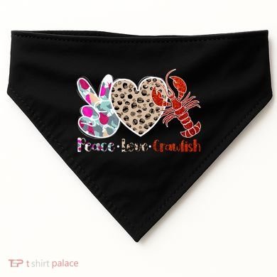 Crawfish Season Funny Crayfish Cook Lobsters Gift USA-Made Doggie Bandana