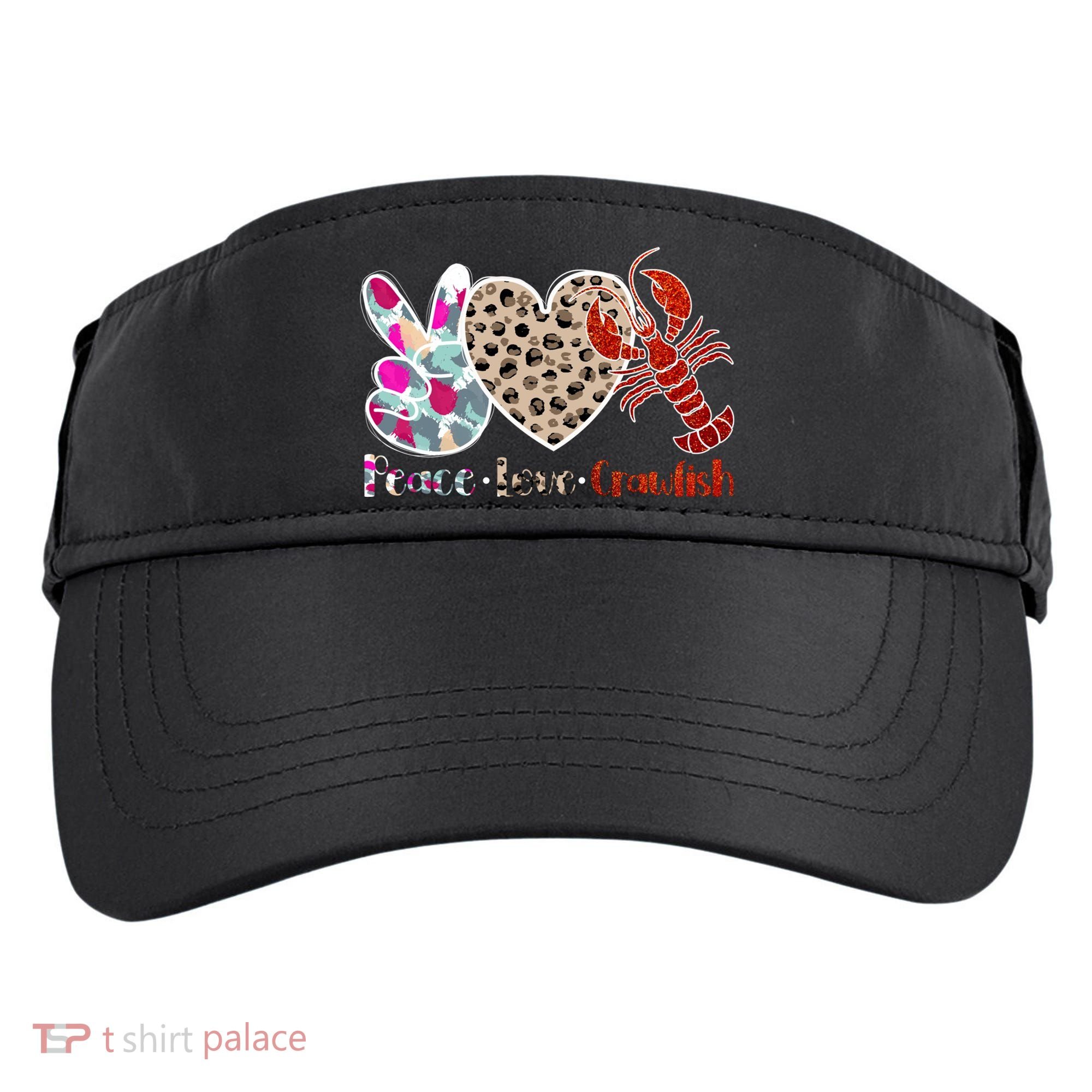 Crawfish Season Funny Crayfish Cook Lobsters Gift Adult Drive Performance Visor