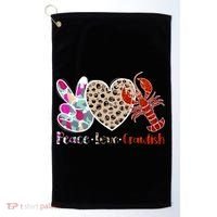 Crawfish Season Funny Crayfish Cook Lobsters Gift Golf Towel thumb 0