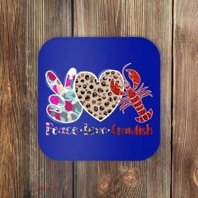 Crawfish Season Funny Crayfish Cook Lobsters Gift Coaster