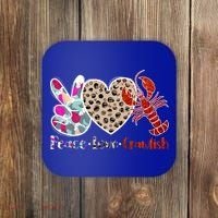 Crawfish Season Funny Crayfish Cook Lobsters Gift Coaster thumb 0