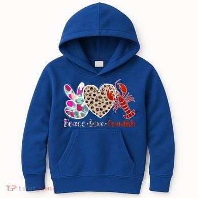 Crawfish Season Funny Crayfish Cook Lobsters Gift Kids Hoodie