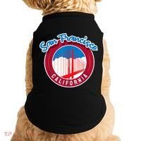 California San Francisco City Gift Bridge Souvenir SF Doggie Tank thumb 0