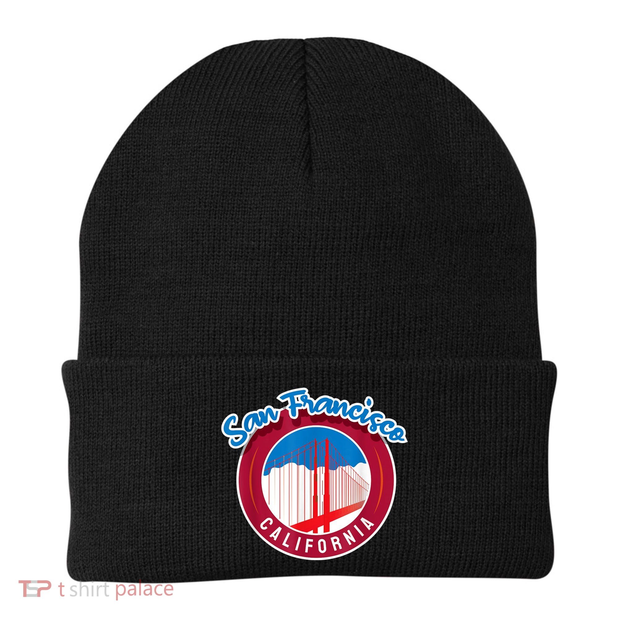 California San Francisco City Gift Bridge Souvenir SF Beanie