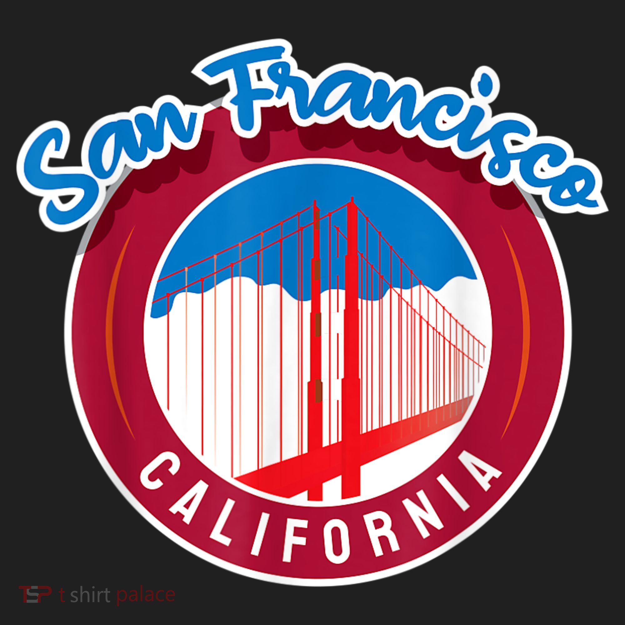 California San Francisco City Gift Bridge Souvenir SF Beanie