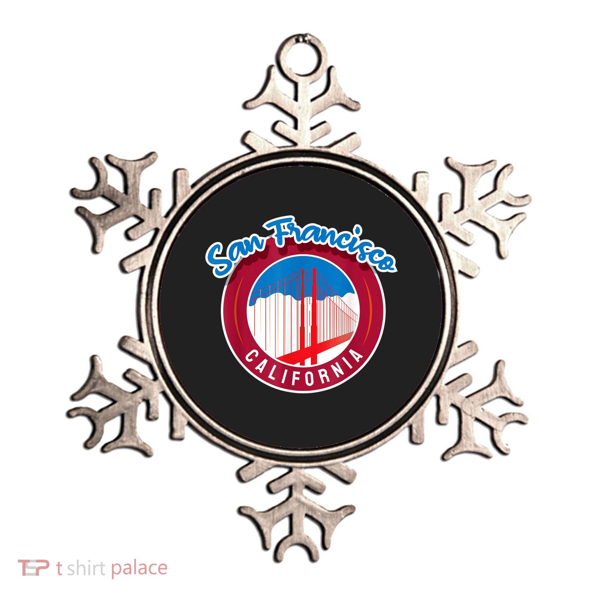 California San Francisco City Gift Bridge Souvenir SF Ornament