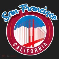 California San Francisco City Gift Bridge Souvenir SF Golf Towel thumb 3