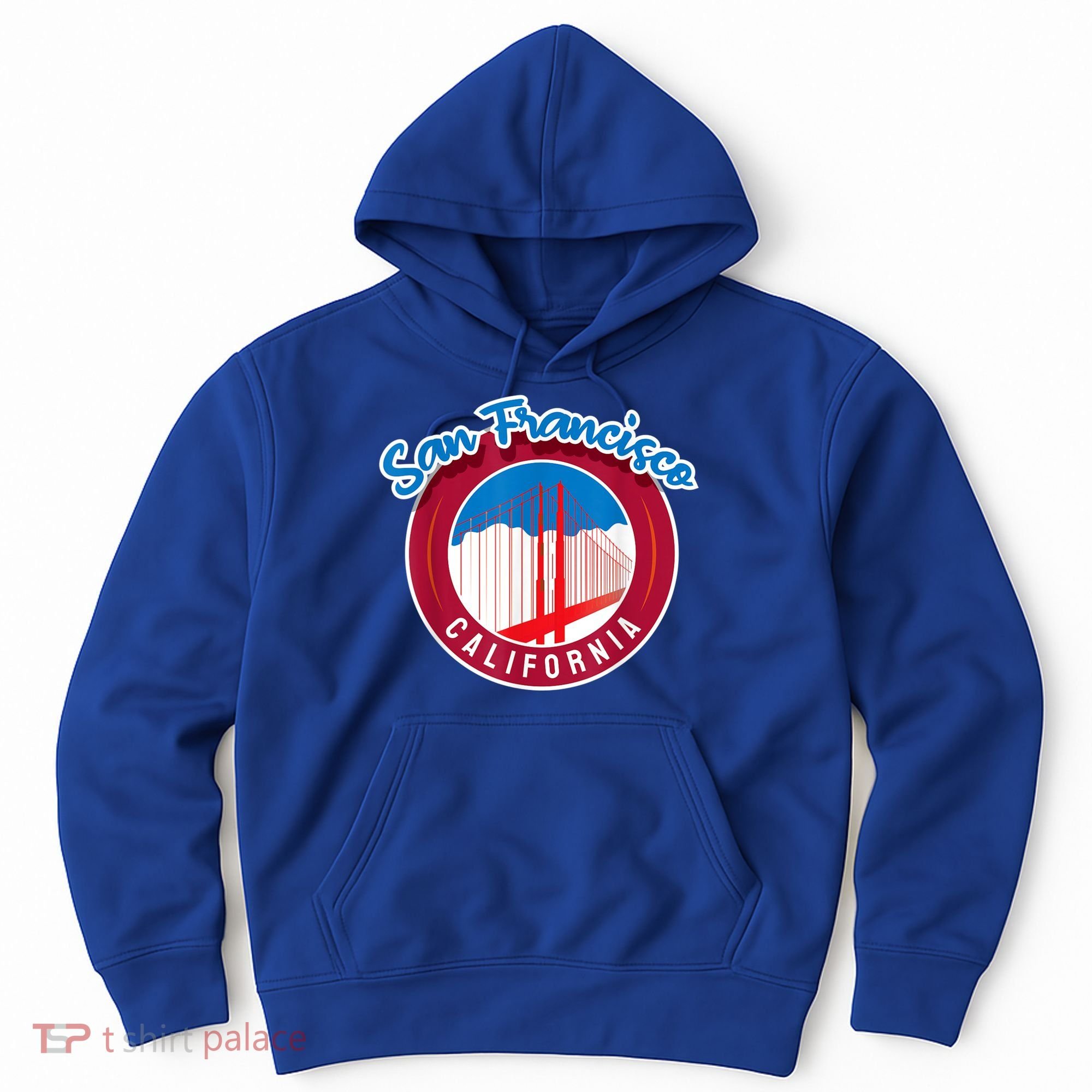 California San Francisco City Gift Bridge Souvenir SF Hoodie