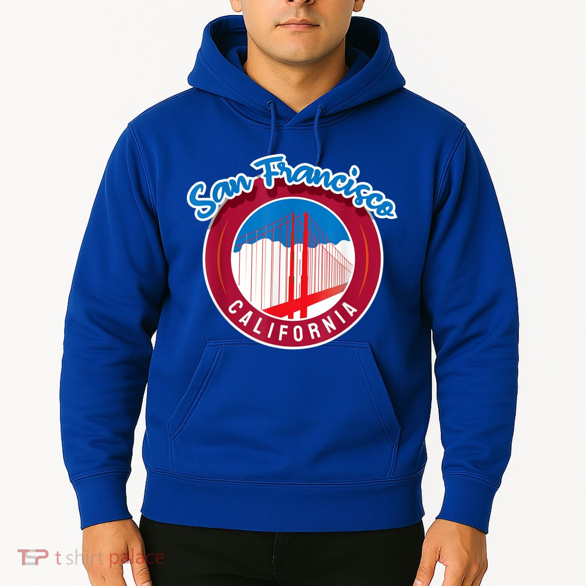 California San Francisco City Gift Bridge Souvenir SF Hoodie