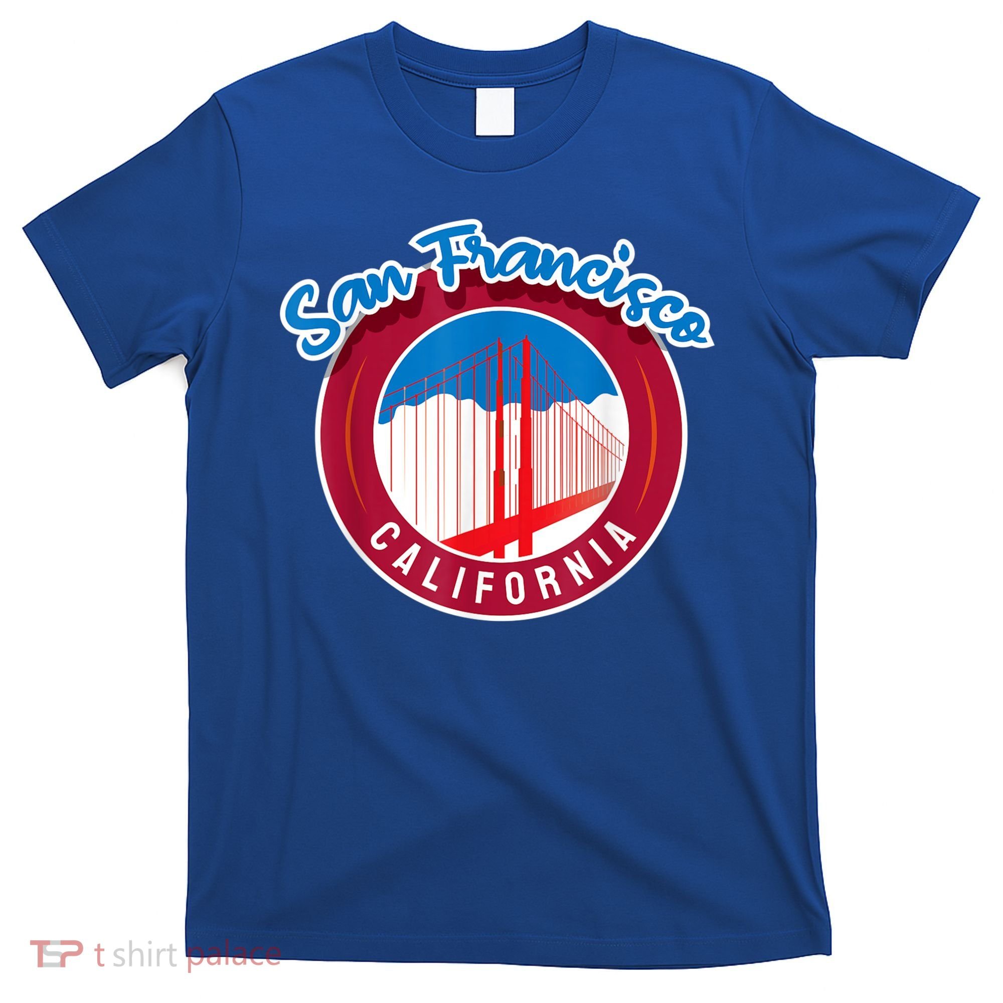 California San Francisco City Gift Bridge Souvenir SF T-Shirt