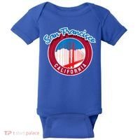 California San Francisco City Gift Bridge Souvenir SF Baby Bodysuit thumb 0
