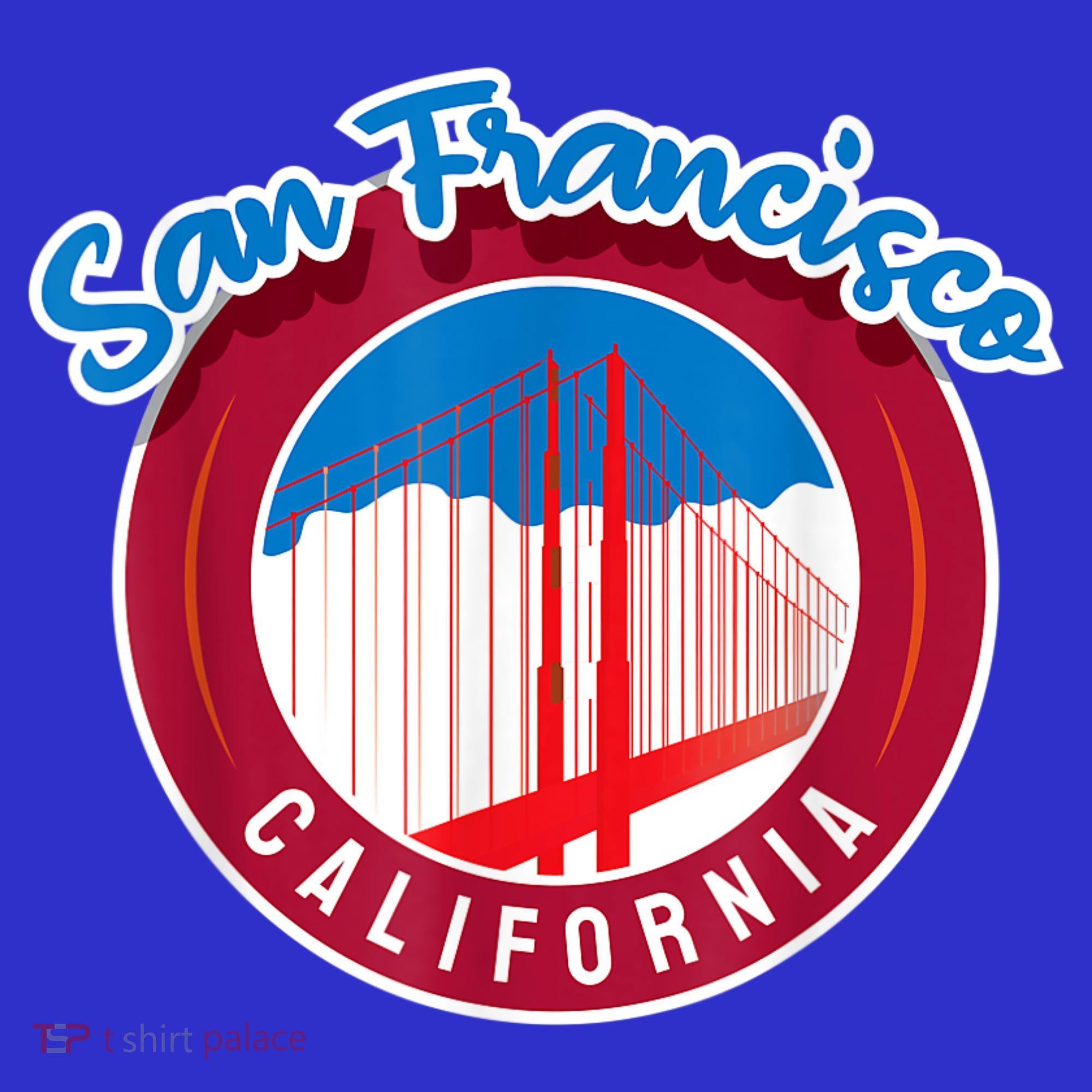 California San Francisco City Gift Bridge Souvenir SF Baby Bodysuit