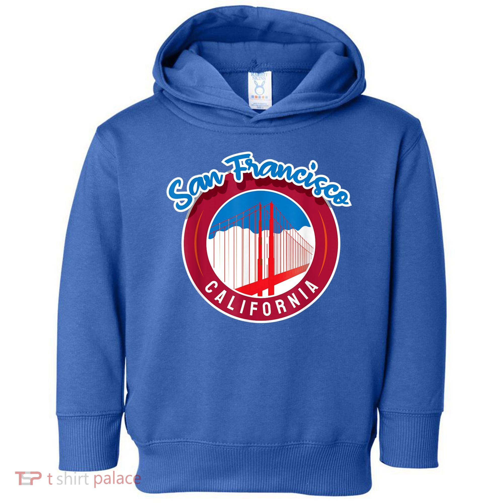 California San Francisco City Gift Bridge Souvenir SF Toddler Hoodie