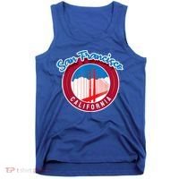 California San Francisco City Gift Bridge Souvenir SF Tank Top thumb 0
