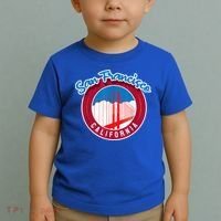 California San Francisco City Gift Bridge Souvenir SF Toddler T-Shirt thumb 2