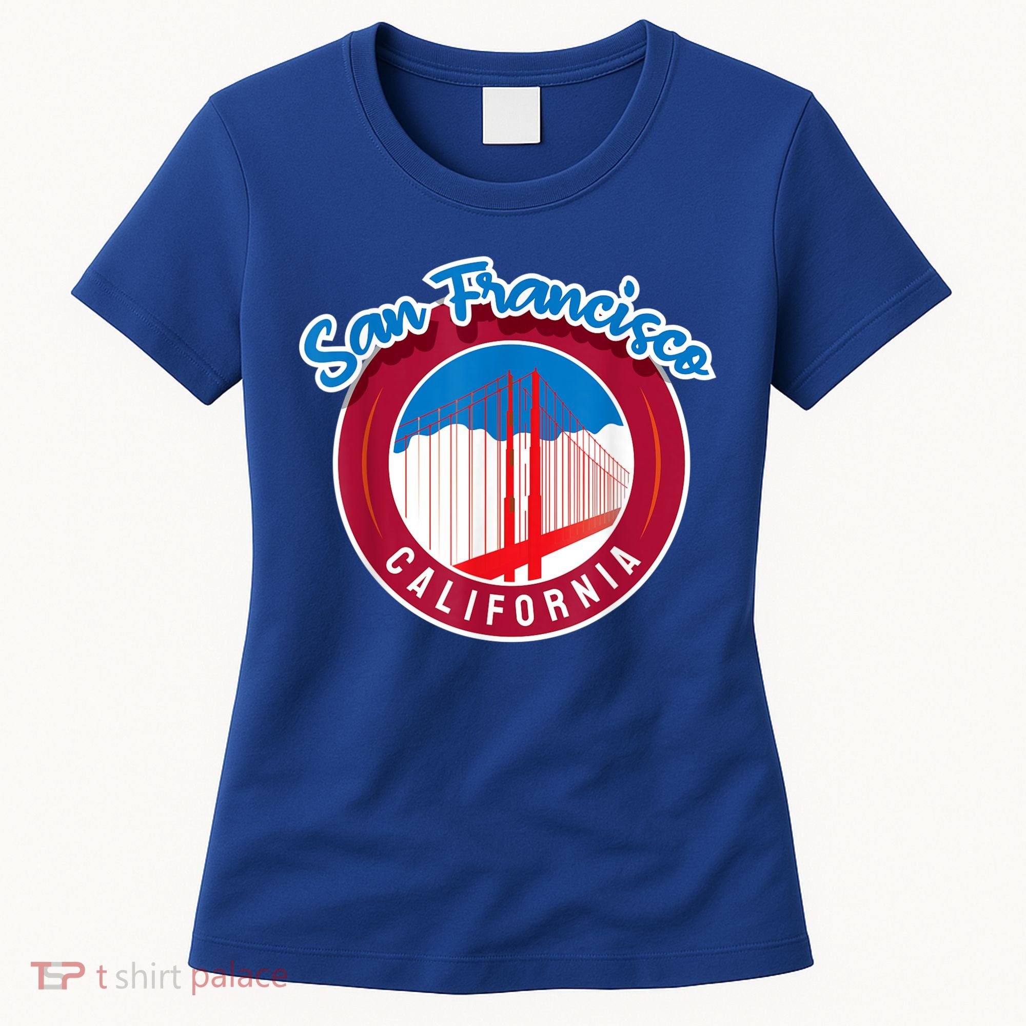 California San Francisco City Gift Bridge Souvenir SF Women's T-Shirt