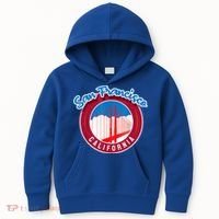 California San Francisco City Gift Bridge Souvenir SF Kids Hoodie thumb 0