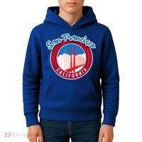 California San Francisco City Gift Bridge Souvenir SF Kids Hoodie thumb 4