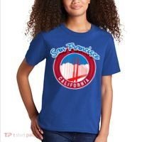 California San Francisco City Gift Bridge Souvenir SF Kids T-Shirt thumb 2