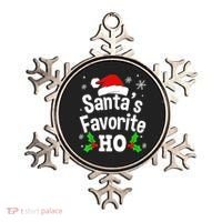Christmas Santa's Favorite Ho Pajama Adult Naughty Pajama Gift Ornament thumb 0
