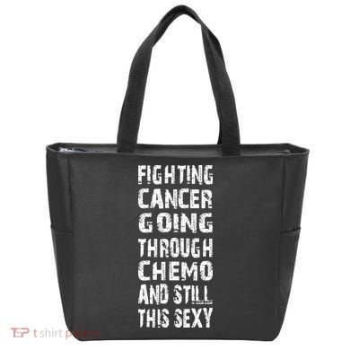 Cancer Survivor Fighting Cancer Going Through Chemo Tote Bag