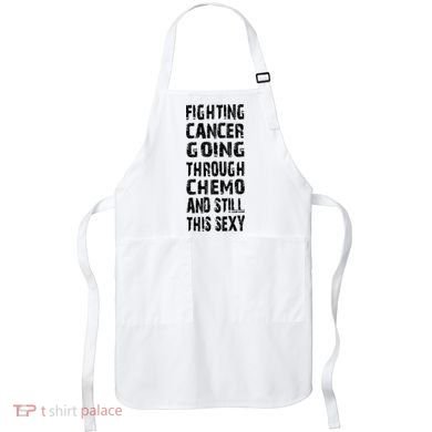 Cancer Survivor Fighting Cancer Going Through Chemo Apron