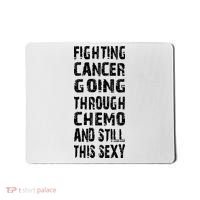 Cancer Survivor Fighting Cancer Going Through Chemo Mousepad thumb 0