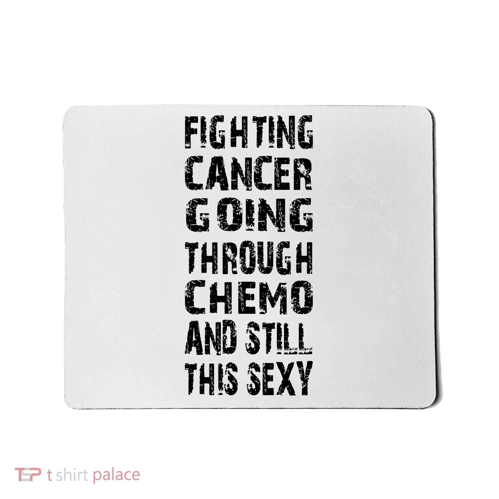 Cancer Survivor Fighting Cancer Going Through Chemo Mousepad