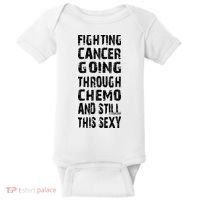 Cancer Survivor Fighting Cancer Going Through Chemo Baby Bodysuit thumb 0