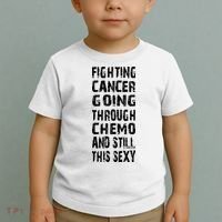 Cancer Survivor Fighting Cancer Going Through Chemo Toddler T-Shirt thumb 2