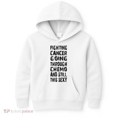 Cancer Survivor Fighting Cancer Going Through Chemo Kids Hoodie