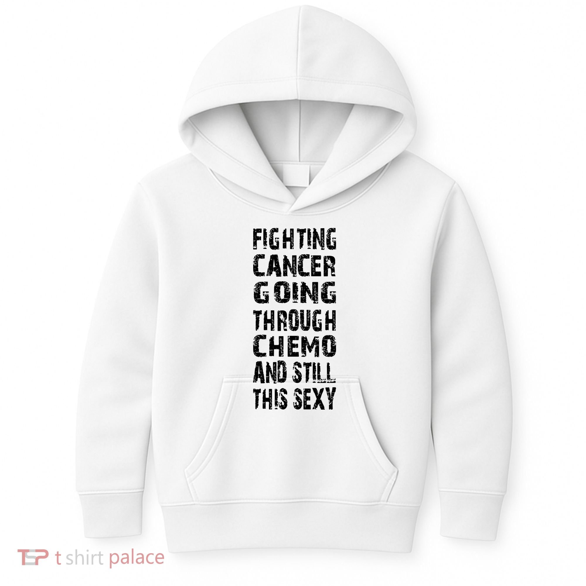 Cancer Survivor Fighting Cancer Going Through Chemo Kids Hoodie