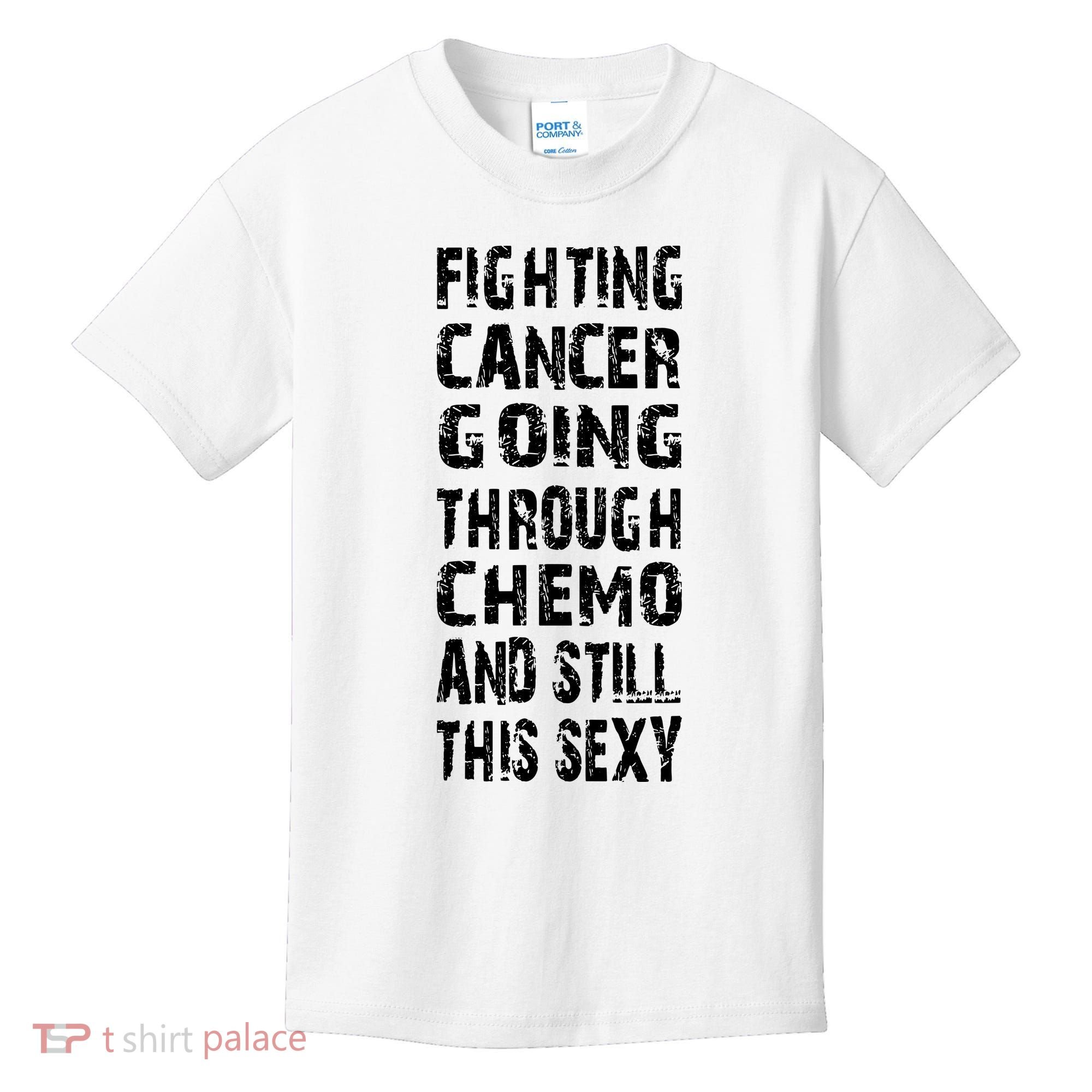 Cancer Survivor Fighting Cancer Going Through Chemo Kids T-Shirt