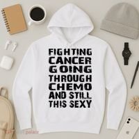 Cancer Survivor Fighting Cancer Going Through Chemo Gift Hoodie thumb 3