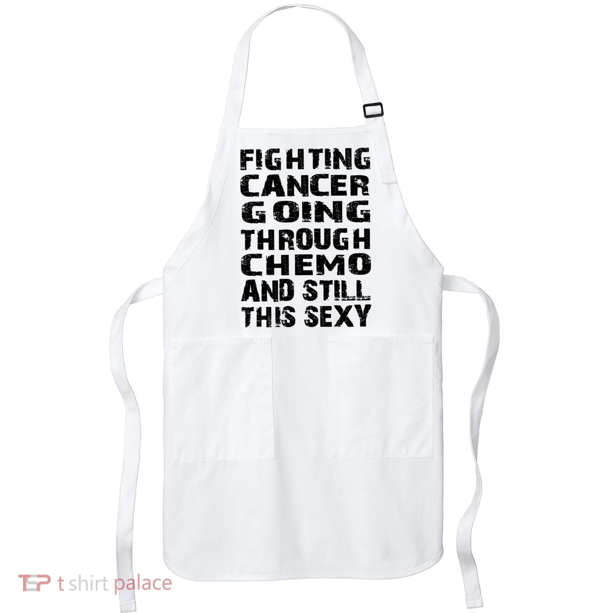 Cancer Survivor Fighting Cancer Going Through Chemo Gift Apron