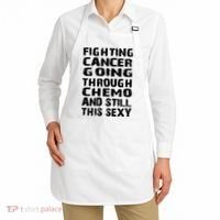 Cancer Survivor Fighting Cancer Going Through Chemo Gift Apron thumb 2