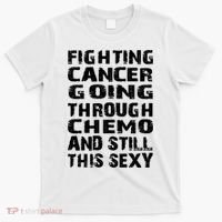 Cancer Survivor Fighting Cancer Going Through Chemo Gift T-Shirt thumb 0