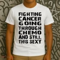 Cancer Survivor Fighting Cancer Going Through Chemo Gift T-Shirt thumb 3