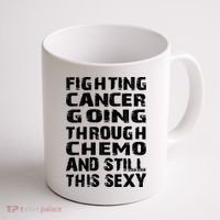 Cancer Survivor Fighting Cancer Going Through Chemo Gift Coffee Mug thumb 1