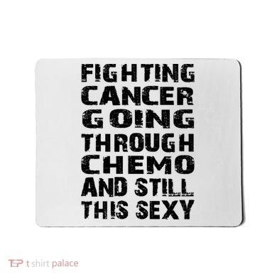 Cancer Survivor Fighting Cancer Going Through Chemo Gift Mousepad