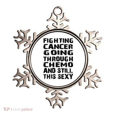Cancer Survivor Fighting Cancer Going Through Chemo Gift Ornament