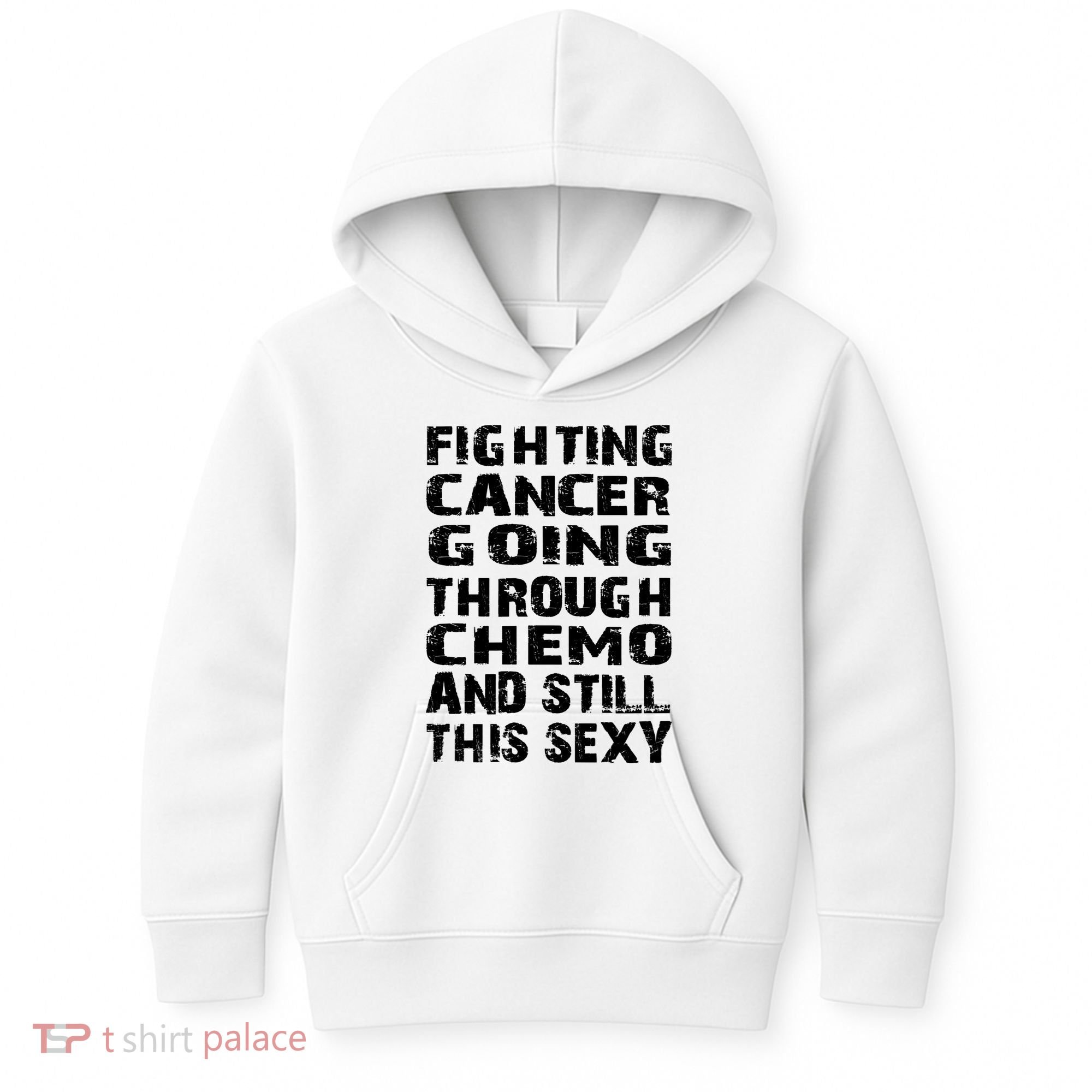 Cancer Survivor Fighting Cancer Going Through Chemo Gift Kids Hoodie