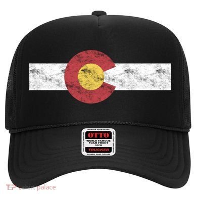 Colorado State Flag Great Gift Patriotic Day Gifgift Great Gift Hat