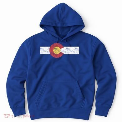 Colorado State Flag Great Gift Patriotic Day Gifgift Great Gift Hoodie