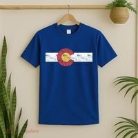 Colorado State Flag Great Gift Patriotic Day Gifgift Great Gift T-Shirt thumb 2