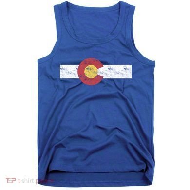 Colorado State Flag Great Gift Patriotic Day Gifgift Great Gift Tank Top