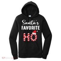 Christmas Santa’s Favorite Ho Candy Cane Funny Xmas Women's Hoodie thumb 0