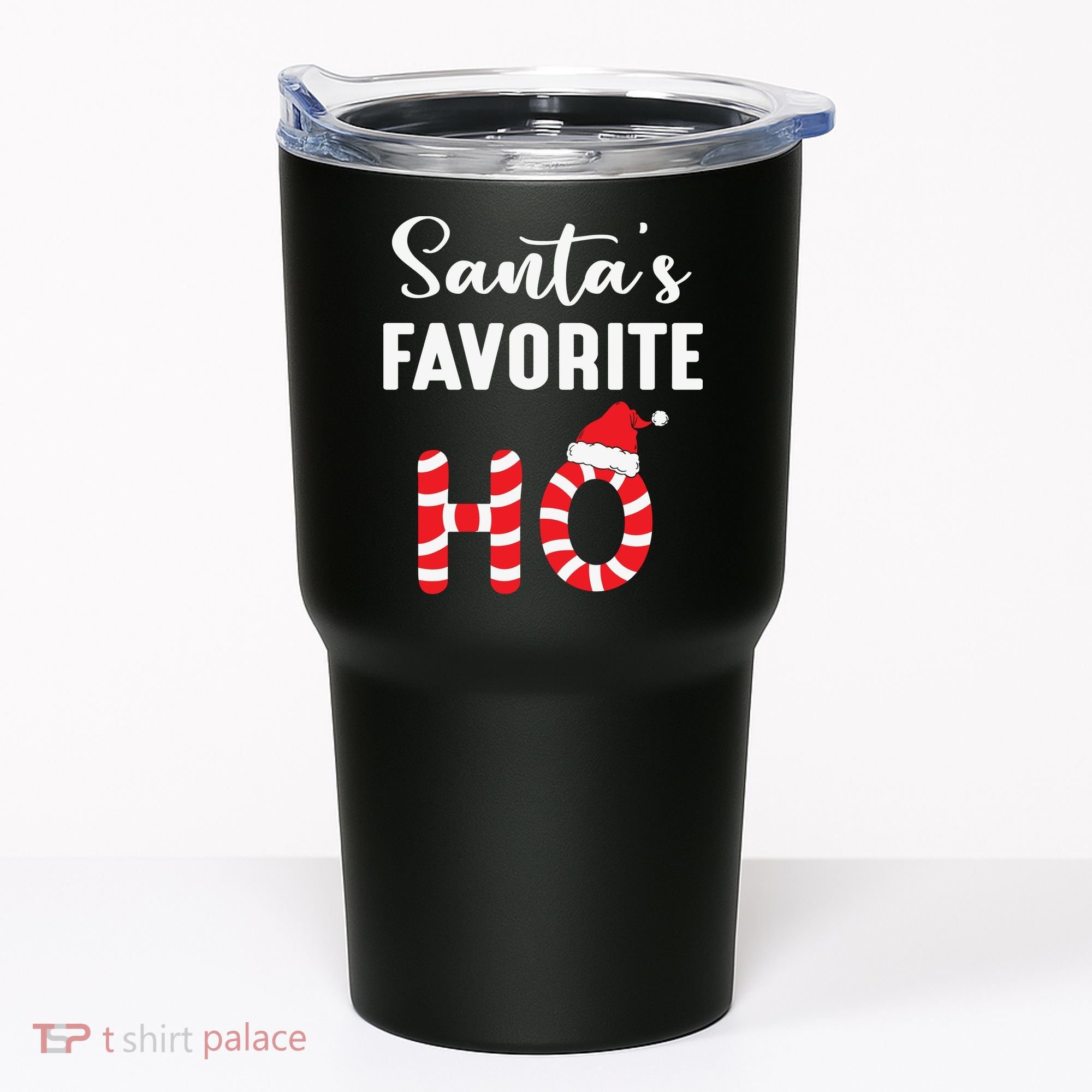 Christmas Santa’s Favorite Ho Candy Cane Funny Xmas Tumbler