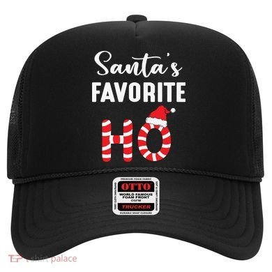 Christmas Santa’s Favorite Ho Candy Cane Funny Xmas Hat